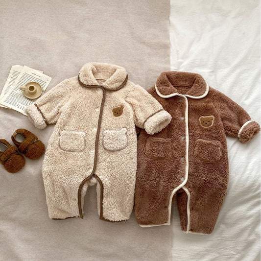 Children's Winter Clothes Baby Jumpsuit